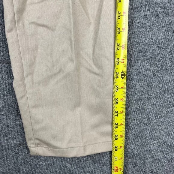 NEW IZOD‎ Boy's Pleated Trouser Pants Khaki SZ 8 - Picture 8 of 8